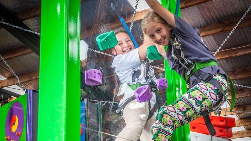 Rock on down to Rocktopia and challenge yourself to some vertical fun on a range of exciting climbing walls!